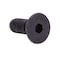 Prime-Line 3/8"-16 Socket Head Cap Screw, Flat, Black Oxide Alloy Steel, 1 in Length, 25 PK 9174398 - alternate 1